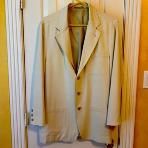 Tommy Bahama. Size medium sports coat.  Cream.